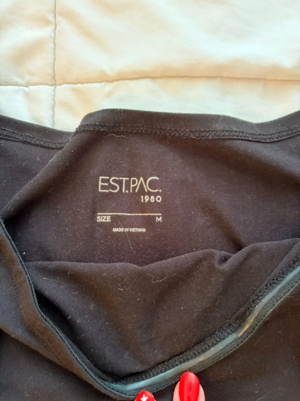PacSun Women's Black Crop-top - Picture 2 of 4
